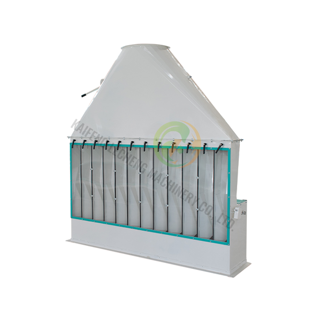 Canal de aspiración de aire de limpieza de granos eficiente