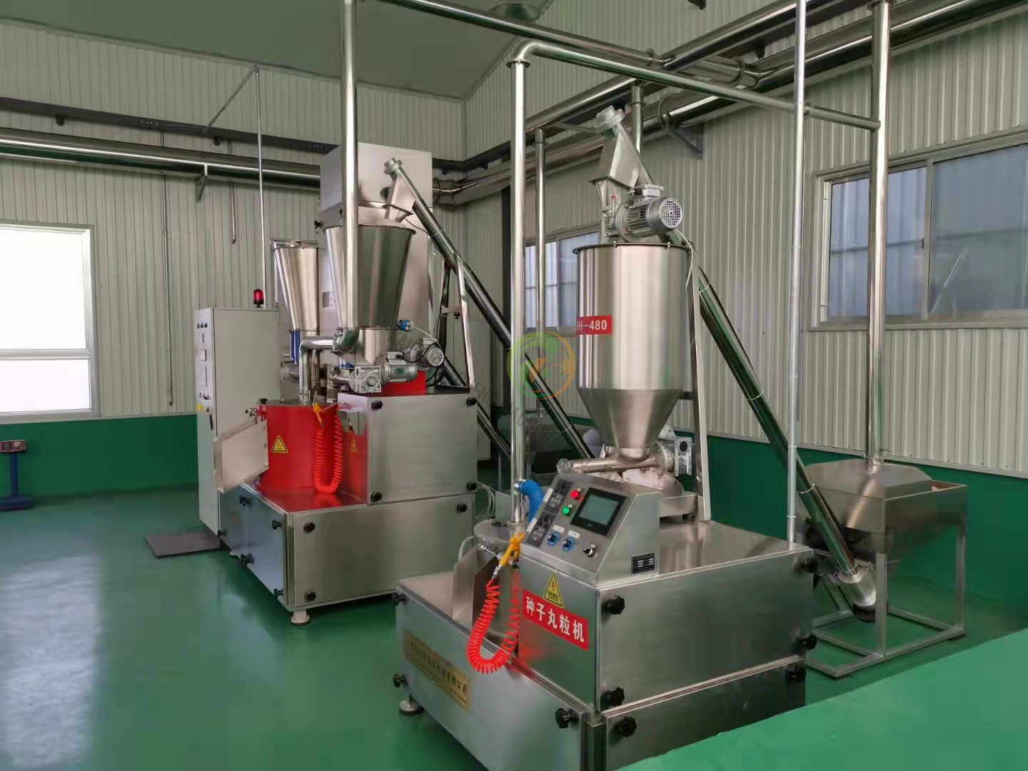 Máquina granuladora de semillas de cereales