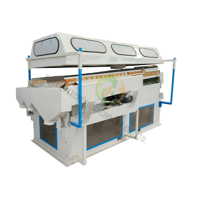 Separador vertical de gravedad de semilla 5XZ con velocidad de alimentación variable