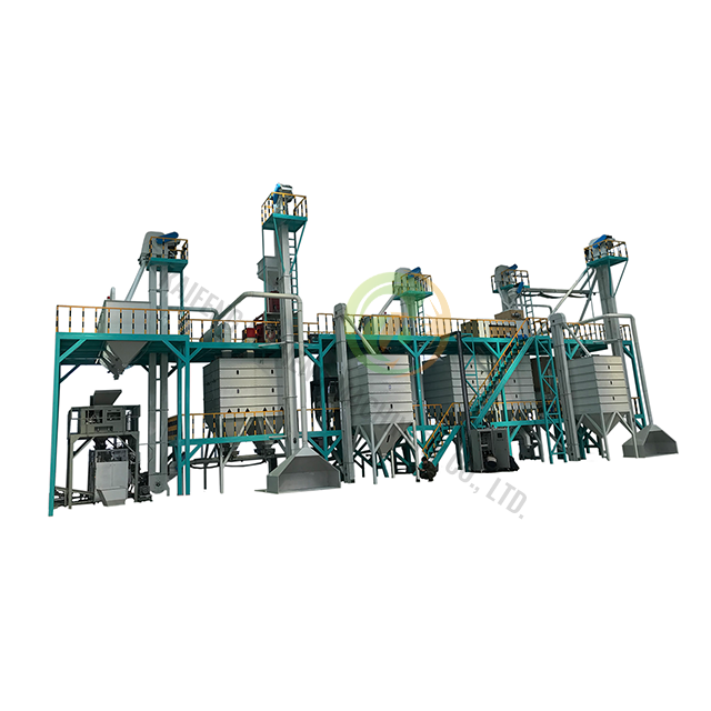 Planta de procesamiento de maíz de alto nivel de automatización flexible