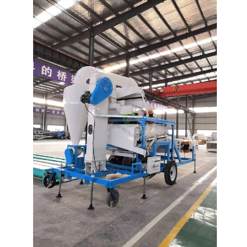 m&aacute;quina m&oacute;vil de limpieza de semillas 
