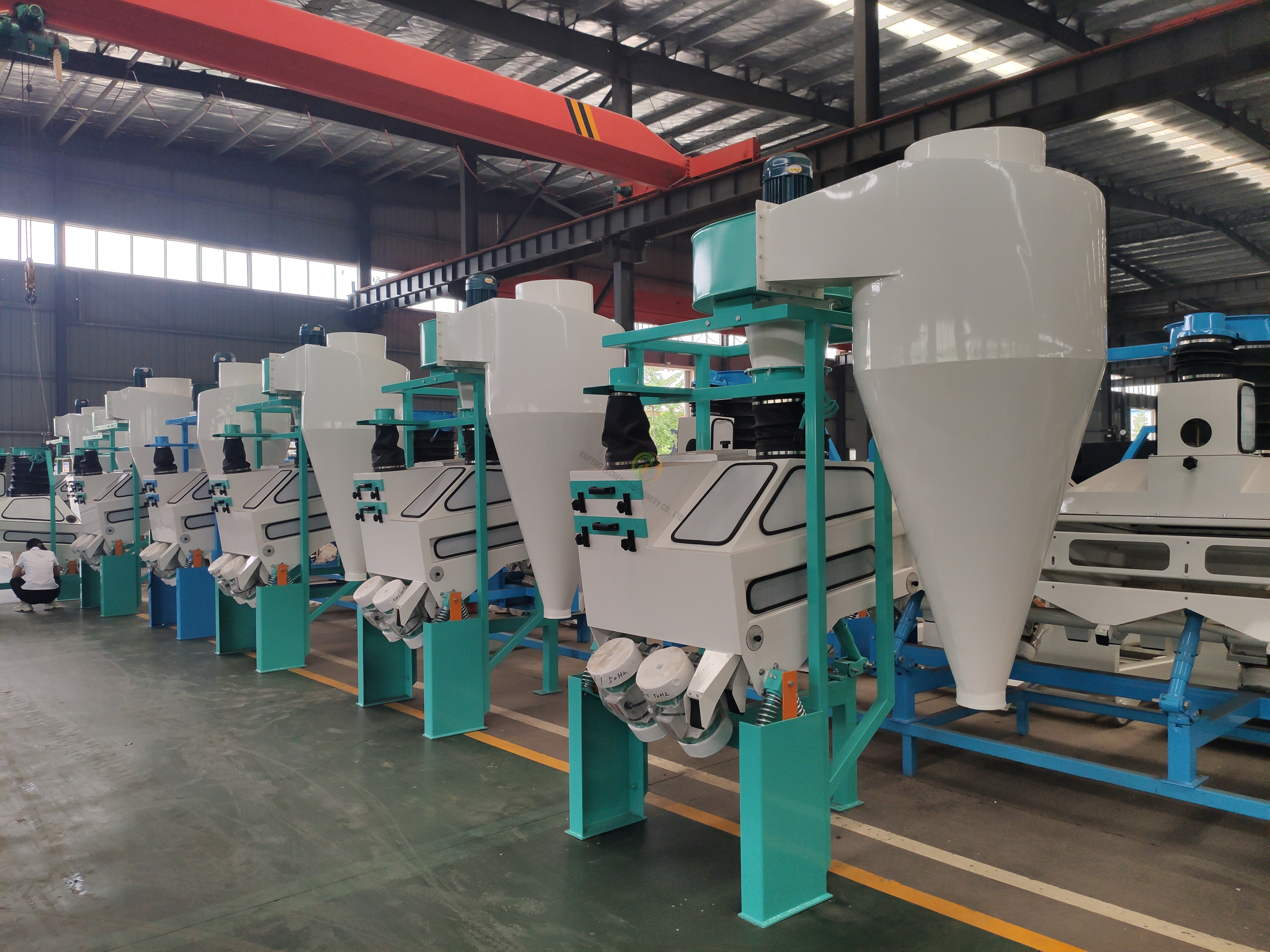 Combinar la máquina de limpieza de semillas de grano Máquina de quinua de quinua