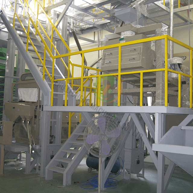 Planta de procesamiento de frijoles personalizable