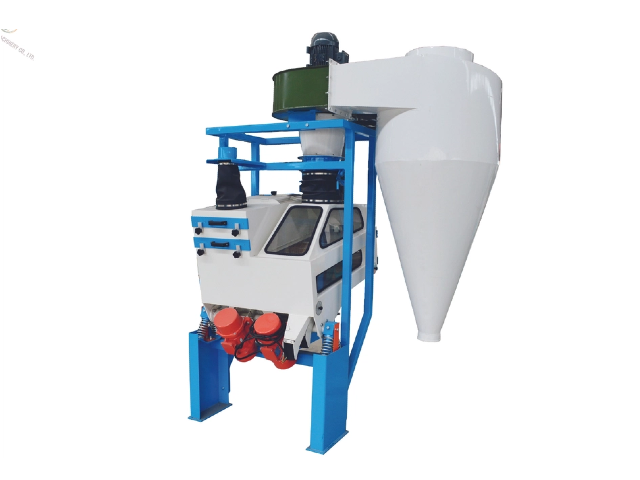 Destoneador compacto y eficiente de granos de quinua