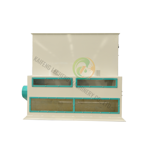 Canal de aspiración de aire de limpieza de granos eficiente