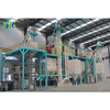 Producción de harina de planta de procesamiento de maíz comercial automatizada
