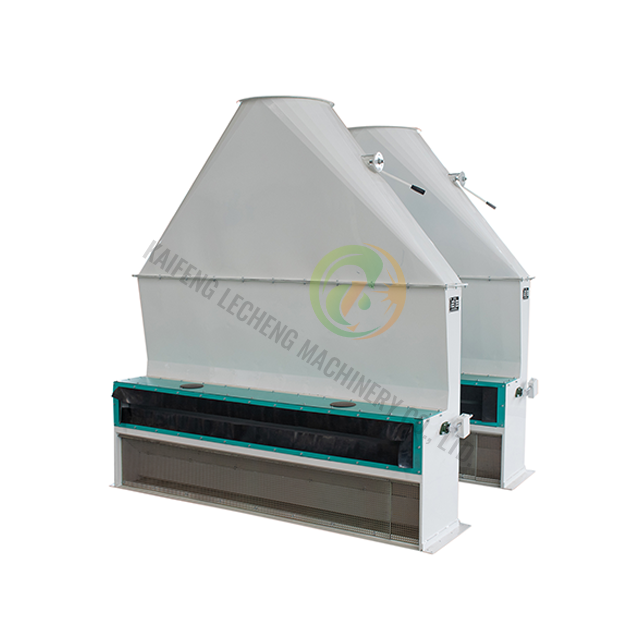 Canal de aspiración de aire de limpieza de granos eficiente