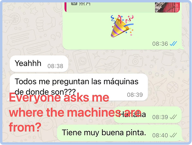 Customer Testimonial Screenshot About Seed Processing Equipment