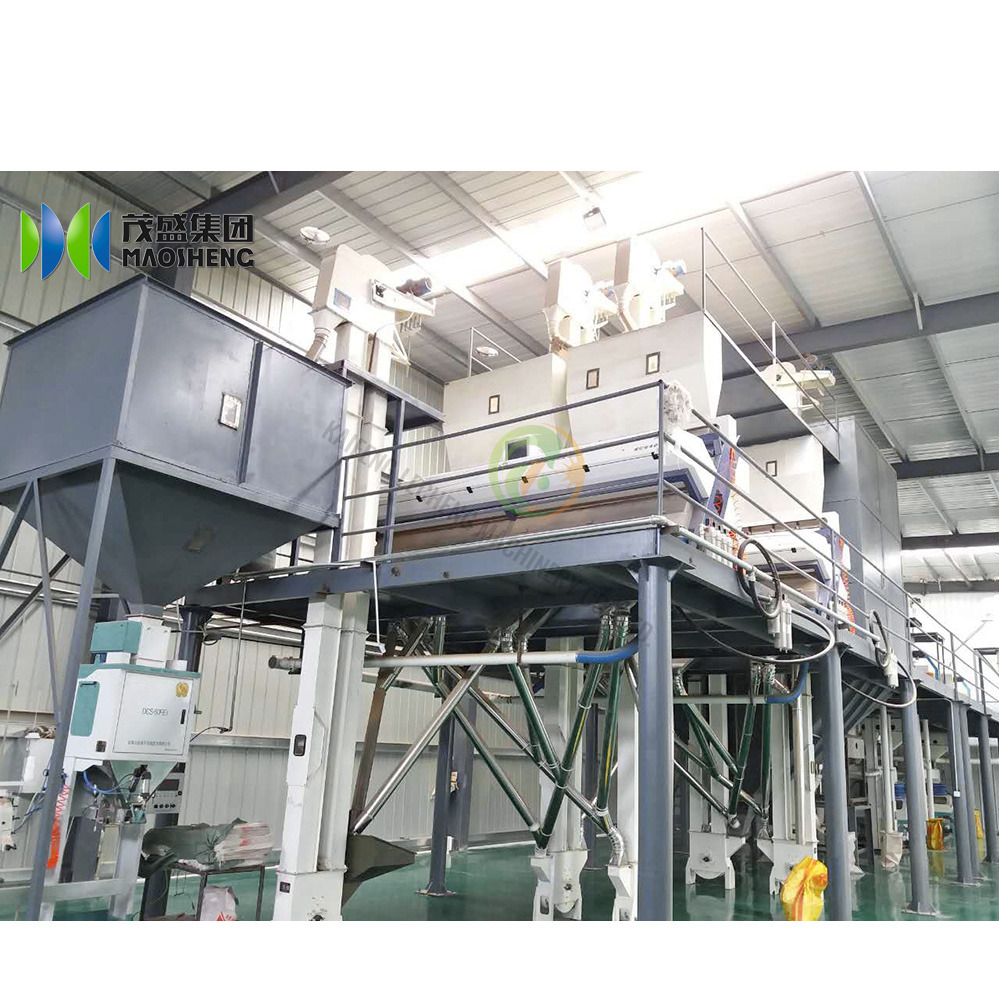 Conjunto completo de máquina de limpieza de semillas de sésamo, planta procesadora de limpieza de semillas de cereales