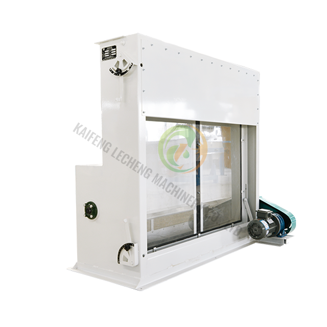 Canal de aspiración de aire de limpieza de granos eficiente