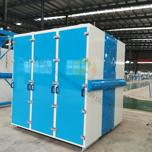 Tamiz plano multicompartimento de acero inoxidable apto para uso alimentario